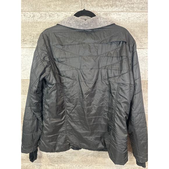 COLUMBIA Jacket Womens XL Black Kaleidaslope II Omni Heat Interchange Coat - Picture 6 of 8